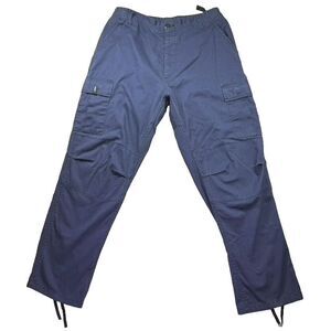 Theories Of Atlantis Cargo Pants Men 35-39x29-32 Adjustable Tactical Theory Blue